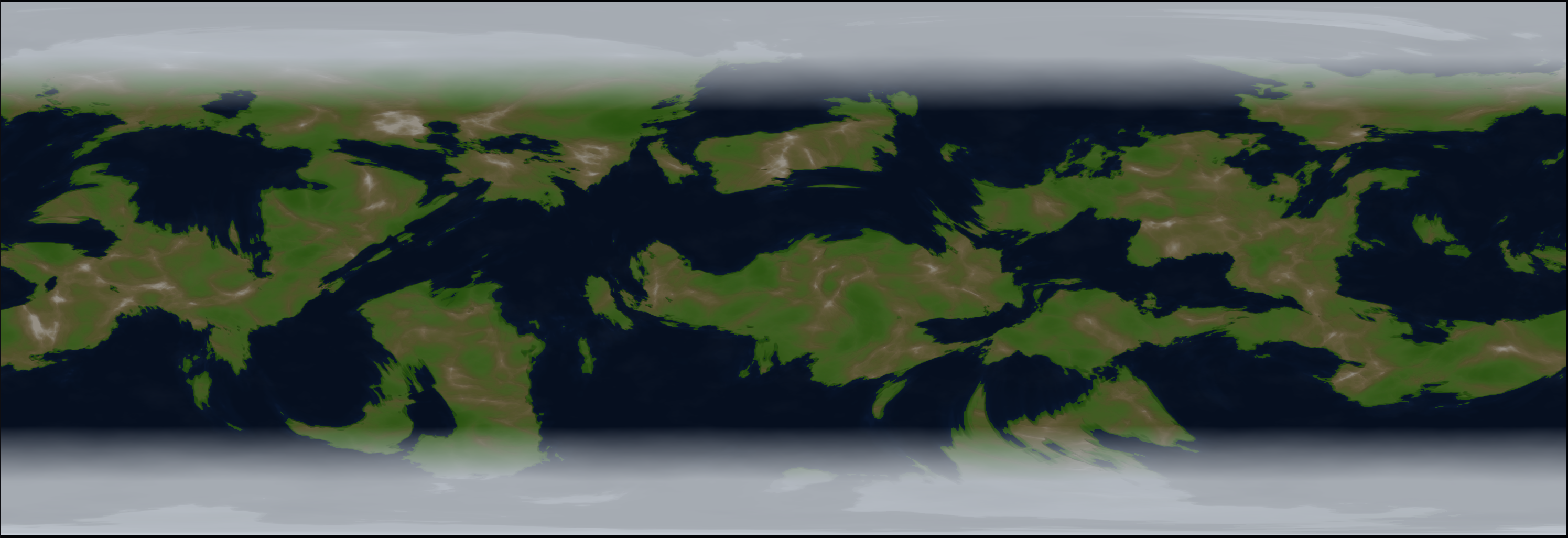 Voss equirectangular texture map